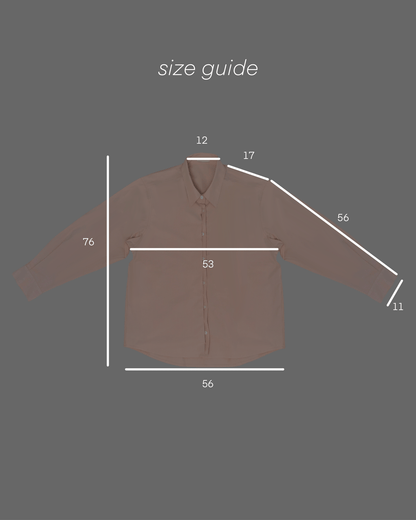 Cotton placket shirt