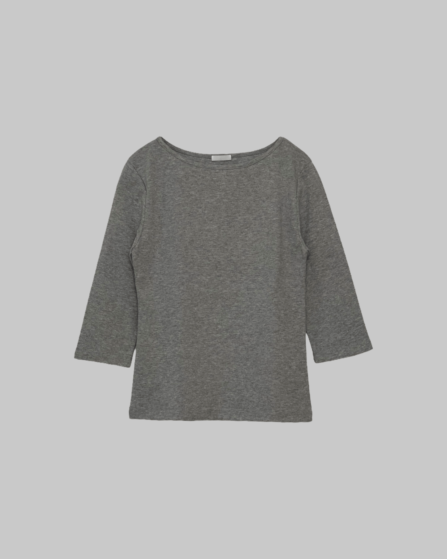 Boat neck T (7部袖)